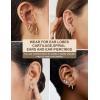 image11 Pairs Surgical Steel Earrings Sets for Multiple Piercing Lightweight Small Huggie Hoop Earrings CZ Stud Earrings for Women Cartilage Trendy Hypoallergenic free combinationgoldsilverroesGold
