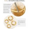 image13 Pairs Surgical Steel Earrings Sets for Multiple Piercing Lightweight Small Huggie Hoop Earrings CZ Stud Earrings for Women Cartilage Trendy Hypoallergenic free combinationgoldsilverroes GoldGold