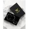 image2Pairs Lightweight Teardrop Hoop Earrings for Women  18k Gold Plated Large Small Size Oval Pull Through Hoop Earrings Teen Gift High Polished Statement Jewelry for WomenSilver