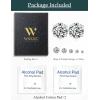 image6 Pairs Stud Earrings Set Hypoallergenic Cubic Zirconia 316L Earrings Stainless Steel CZ Earrings 38mmA003Silver