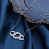 imageDainty Cubic Zirconia Necklace  Pendant Necklace Gold Necklaces for Women