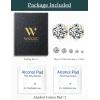 imageEarrings for Women CubicZirconia SurgicalStainlessSteel  Hypoallergenic CZ Stud Set Ear Rings 20G Helix Cartilage Tragus Women Jewelry Fake Diamond CartilageA003Gold