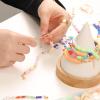 imageWssxc 6100 pcs DIY Preppy Charm Bracelet Kit Trendy Jewelry Making Set  Clay Beads Alphabet Beads Charms Tools  Affordable ampamp Fun Crafting Kit6100PCS