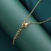 imageWssxc Initials Necklace 14K goldplated delicate letter pendant personalized name pendant  exquisite chic enhance your fashion taste