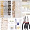 image2200 pcs DIY Preppy Charm Bracelet Making Kit for Women  Cute Cheap ampamp Easy Jewelry Crafts with Artificial Pearls Clay Beads Variety of Connectors ampamp More