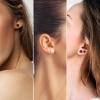 imageHypoallergenic Stud Earrings for Women Men Statement Cartilage Fashion Surgical Steel Helix Earrings Black ampamp White 12 Pairs